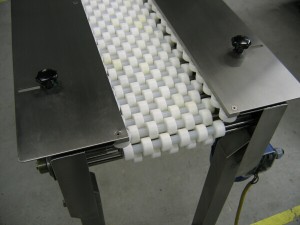 Detail transportbaan